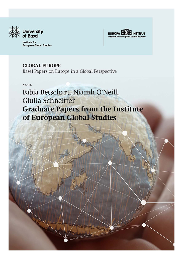 Titelseite der Zeitschrift "Global Europe"