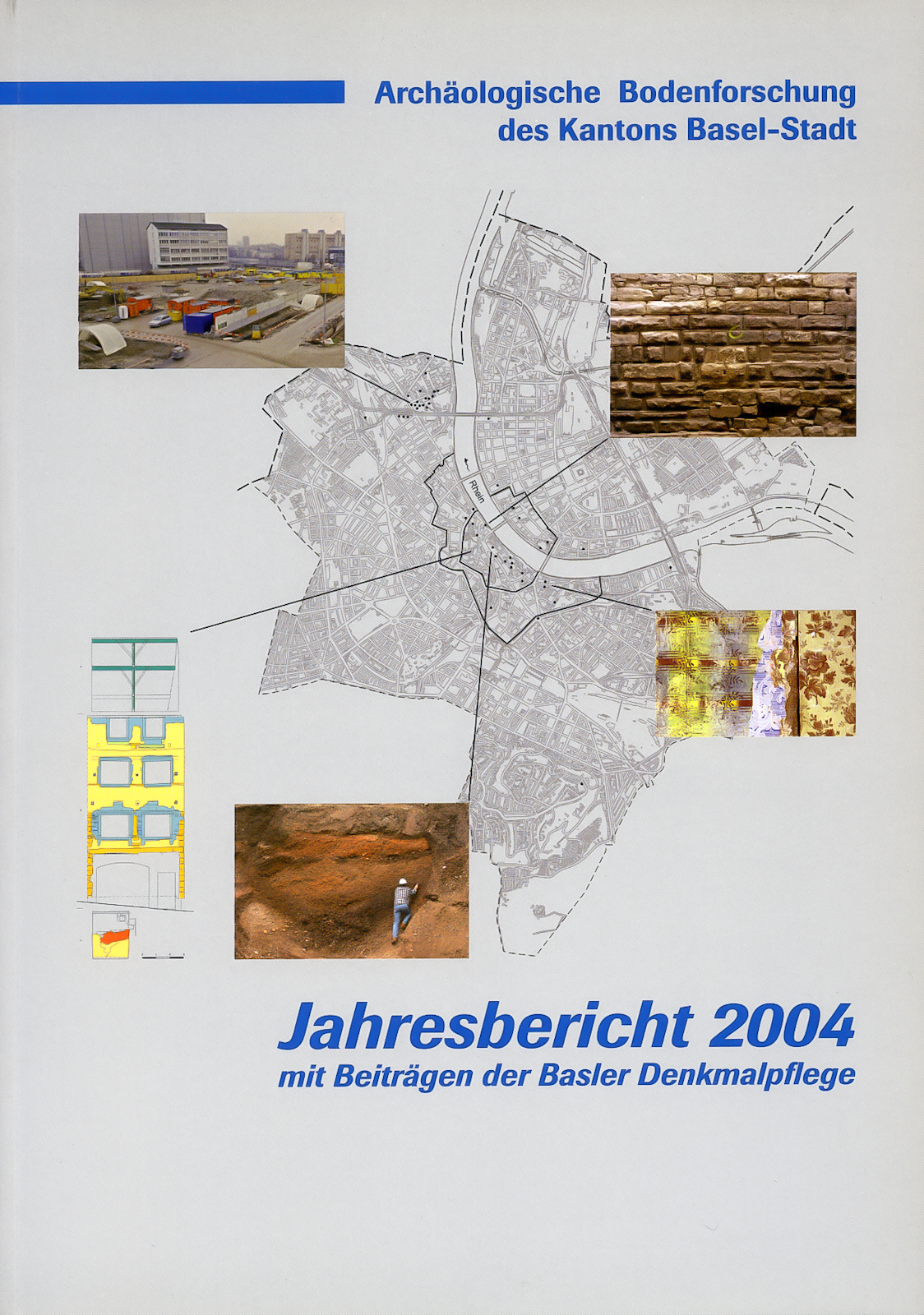 Vorderseite des Jahresberichts 2004