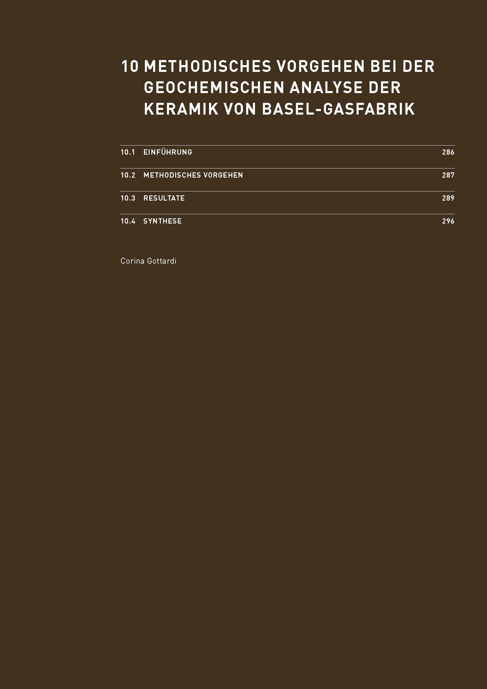 Vorderseite des Artikels über die geochemische Analyse